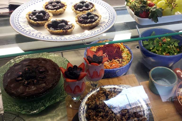 Raw vegan treats from Sweet Green Bournmouth