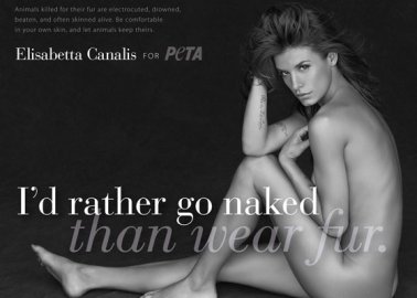 Lose the Fur: Elisabetta Canalis’ Message to New Editor of ‘Vogue Italia’
