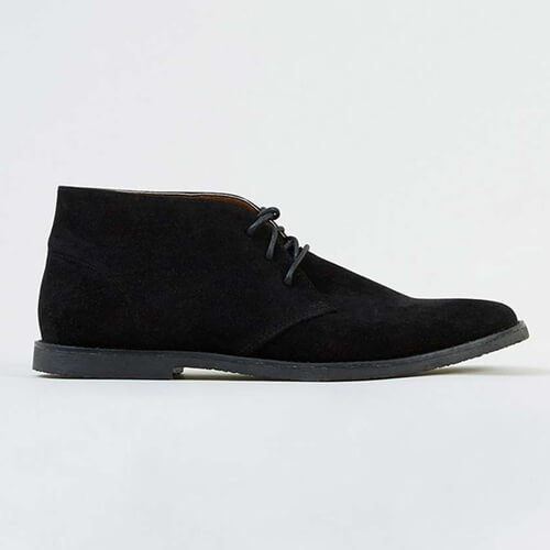 topman black suede shoes