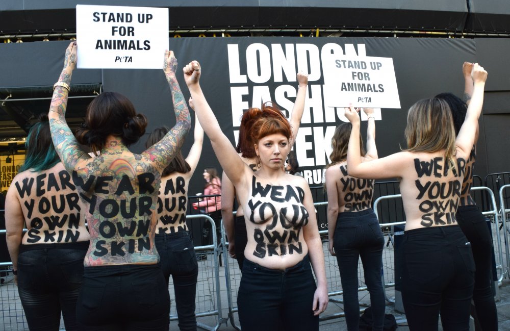 Inspiring Vegan Activists Crash London Fashion Week 4953