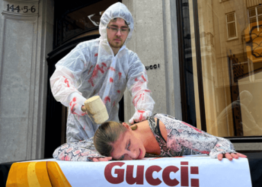 PETA’s Campaign Urging Gucci to Drop Wildlife Skins