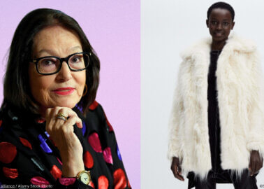 From One Icon to Another: Nana Mouskouri Receives Luxe Faux Fur From Stella McCartney and PETA on 90th Birthday