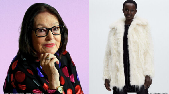 From One Icon to Another: Nana Mouskouri Receives Luxe Faux Fur From Stella McCartney and PETA on 90th Birthday